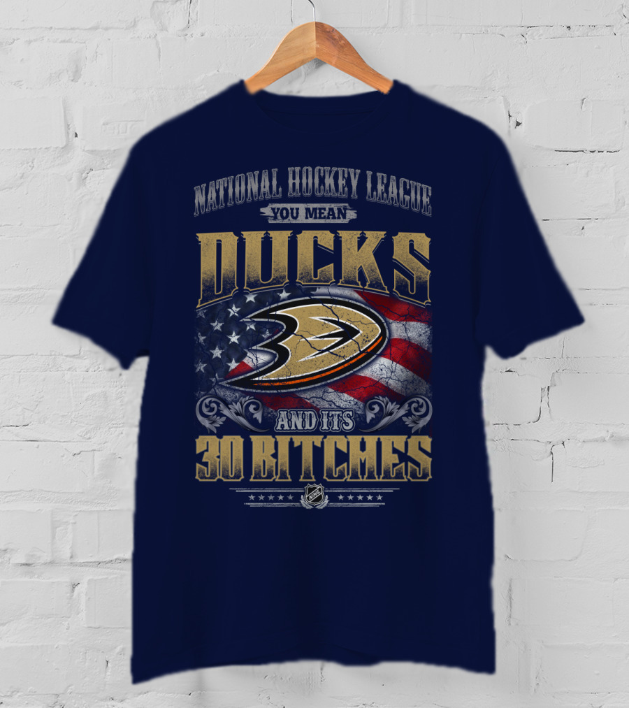 National Hockey League You Mean Ducks And It's 30 Bitches T-Shirt