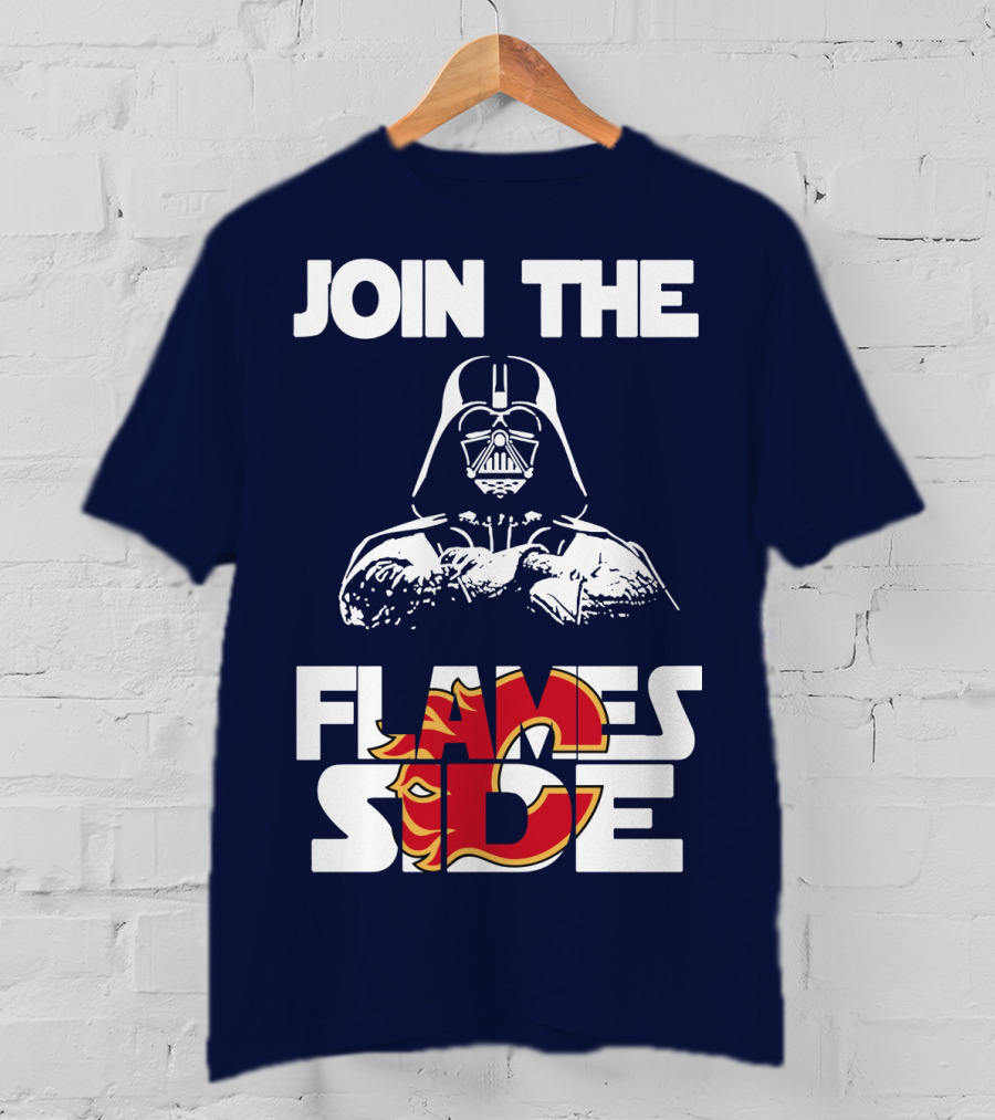 Join The Flames Side Calgary Flames T-Shirt