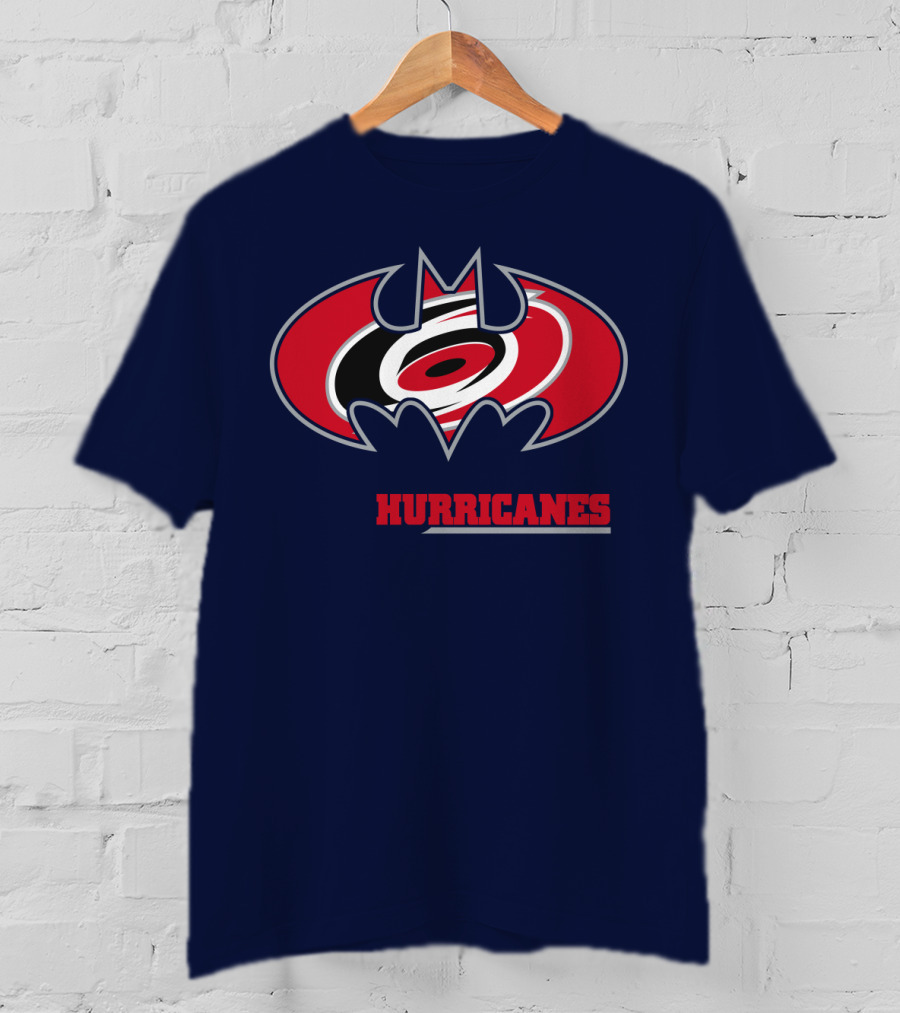 Carolina Hurricanes Batman Logo Hurricanes T-Shirt