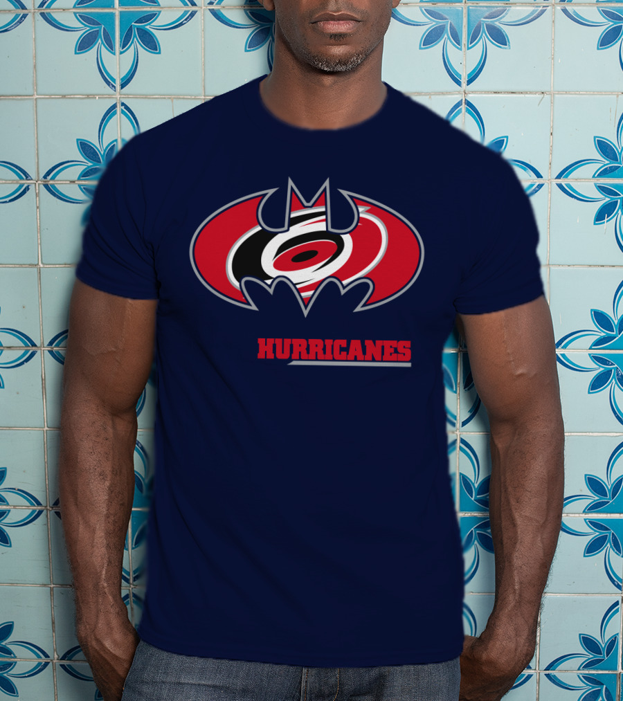 Carolina Hurricanes Batman Logo Hurricanes T-Shirt