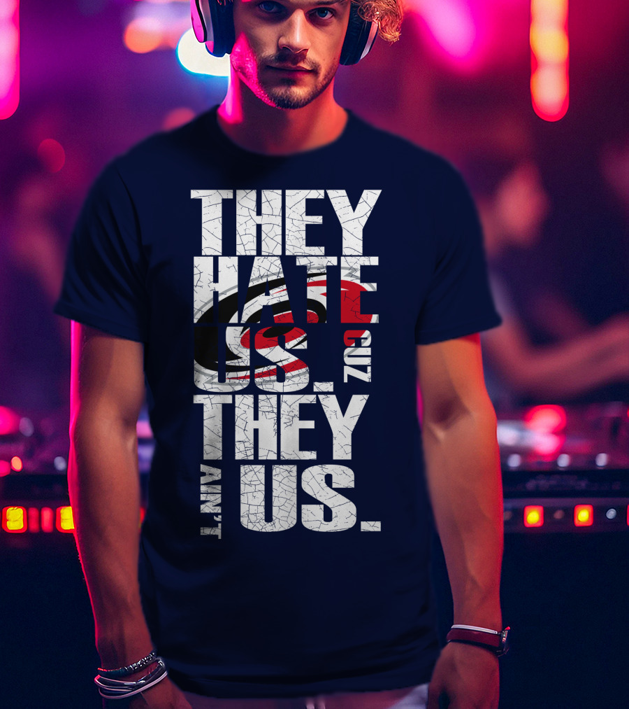 They Hate Us Cuz They Ain't Us Carolina Hurricanes T-Shirt