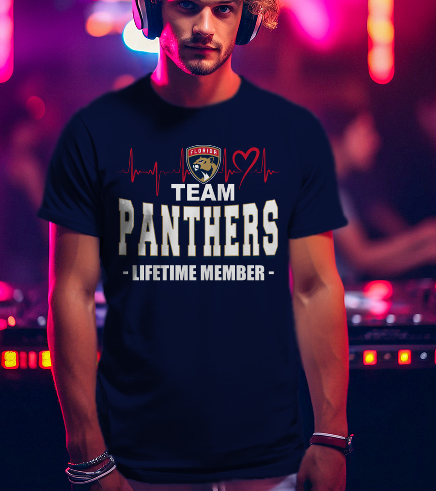Florida Team Panthers Lifetime Member T-Shirt