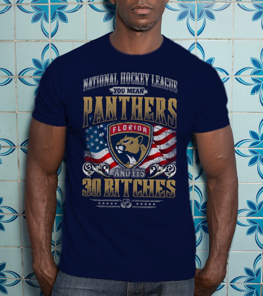 National Hockey League You Mean Florida Panthers And Its 30 Bitches T-Shirt