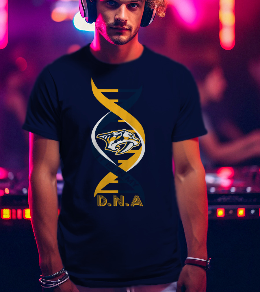 Nashville Predators Team Dna T-Shirt