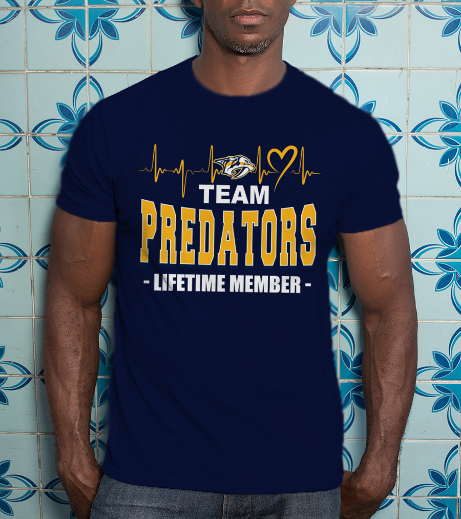 Team Predators Lifetime Member T-Shirt
