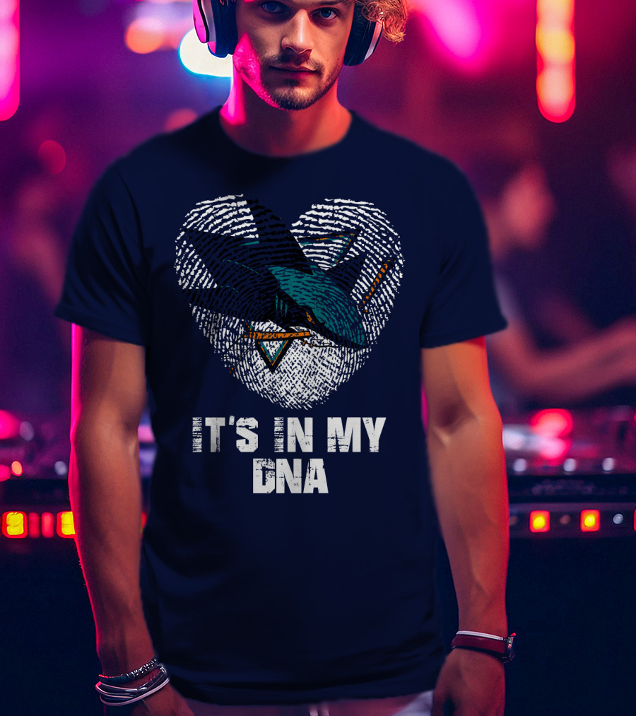 San Jose Sharks It's In My Dna T-Shirt