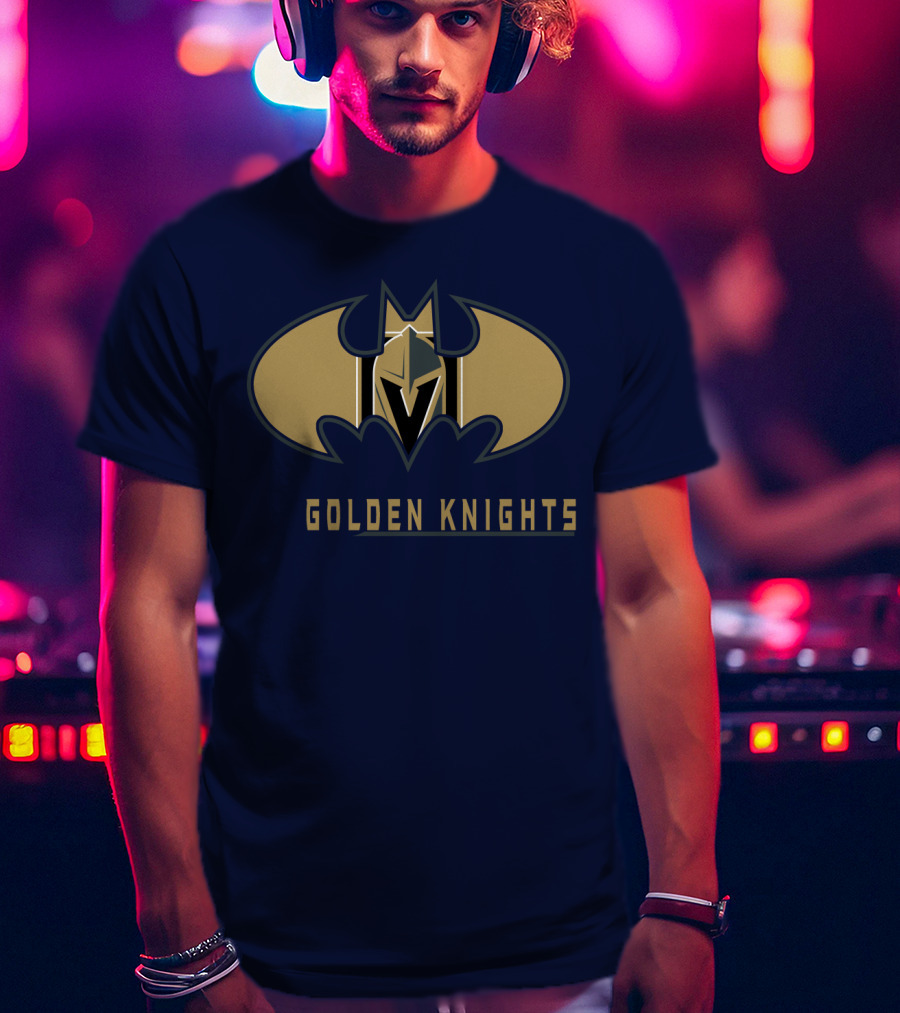 Golden Knights Batman T-Shirt