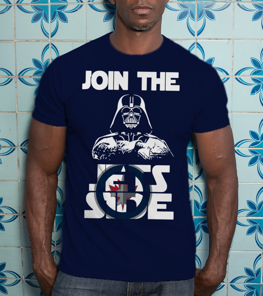 Join The Jets Side Winnipeg Jets T-Shirt