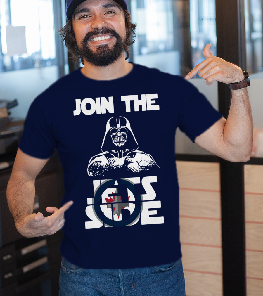 Join The Jets Side Winnipeg Jets T-Shirt