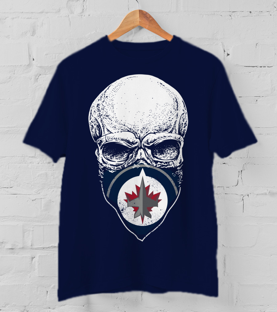 Winnipeg Jets Skull T-Shirt