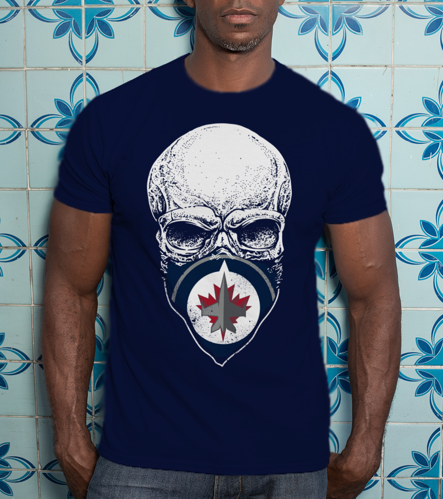 Winnipeg Jets Skull T-Shirt