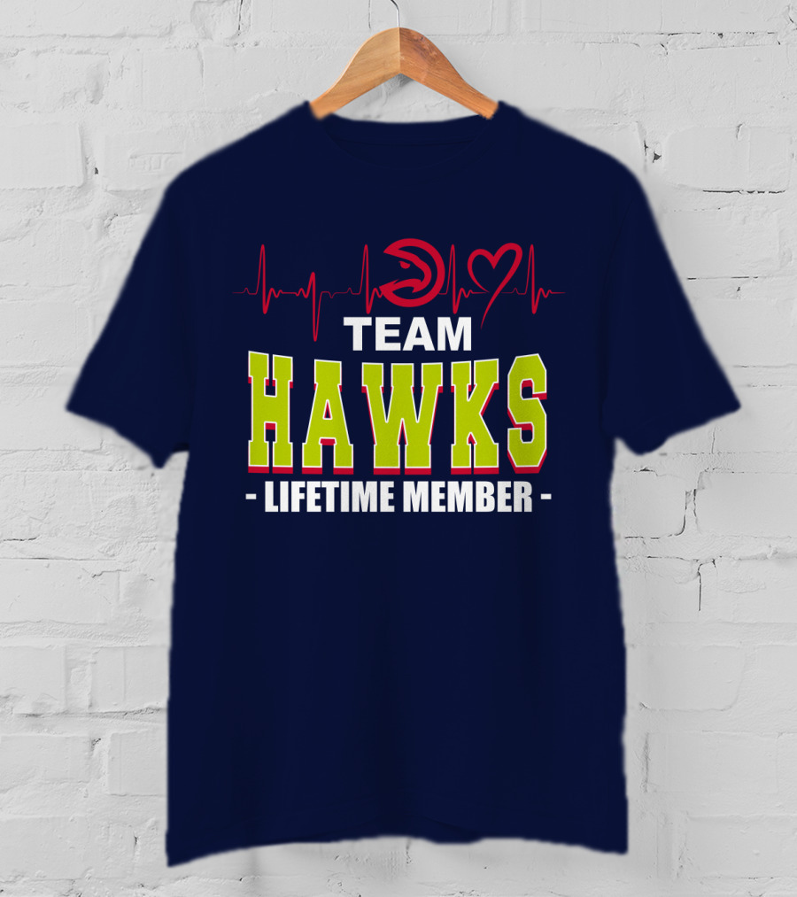 Team Hawks Lifetime Member Atlanta Hawks T-Shirt