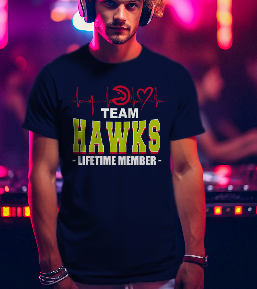 Team Hawks Lifetime Member Atlanta Hawks T-Shirt