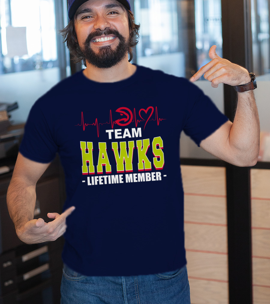 Team Hawks Lifetime Member Atlanta Hawks T-Shirt