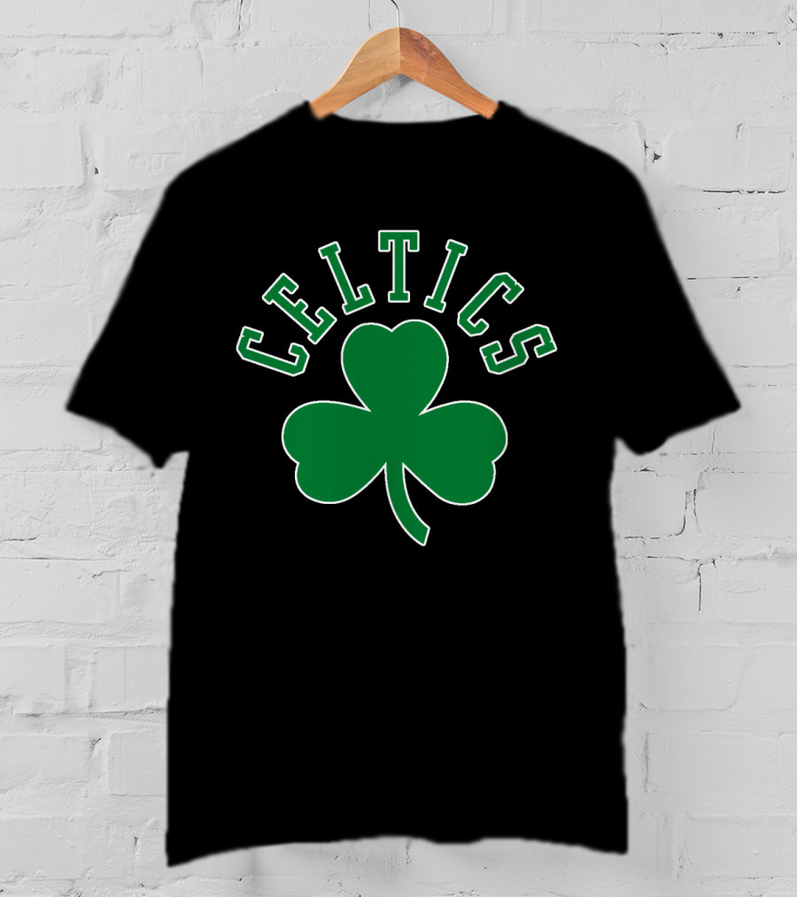 Boston Celtics Celtics Shamrock Iconic Nba Team T-Shirt