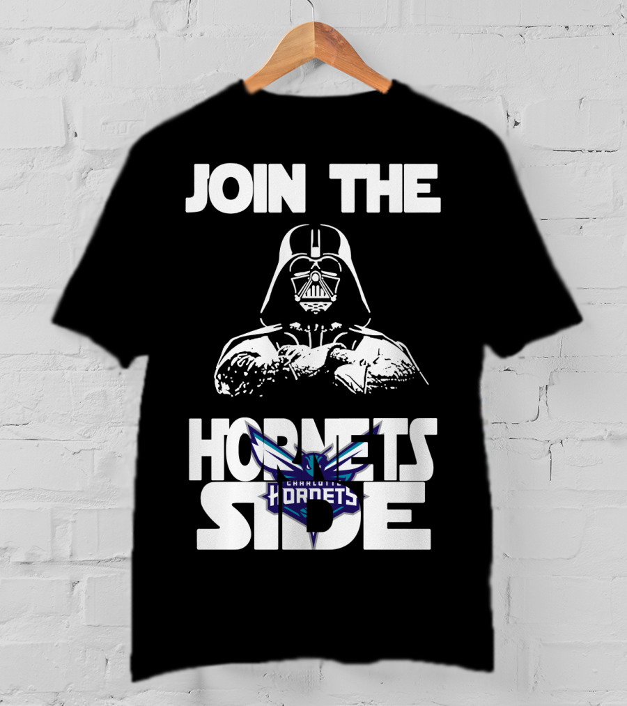 Join The Charlotte Hornets Side T-Shirt
