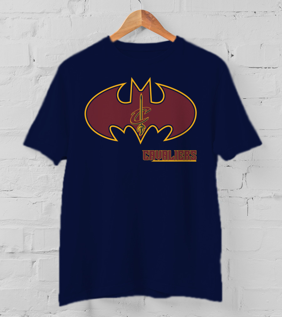 Cleveland Cavaliers Batman Logo Cavaliers T-Shirt