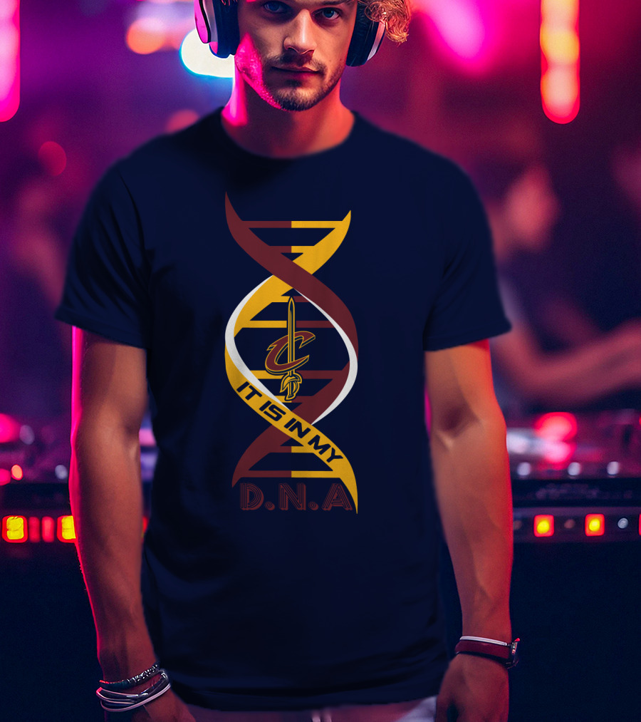 Cleveland Cavaliers It Is In My DNA. T-Shirt