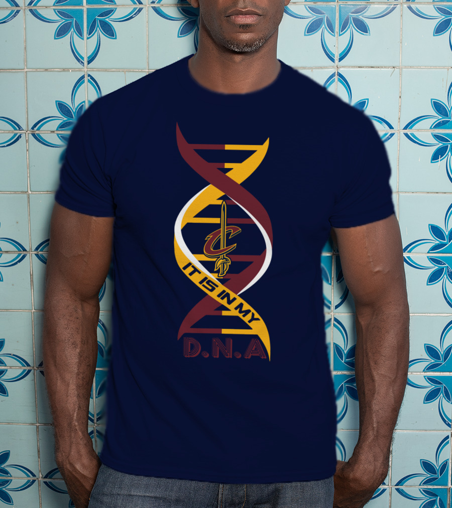 Cleveland Cavaliers It Is In My DNA. T-Shirt