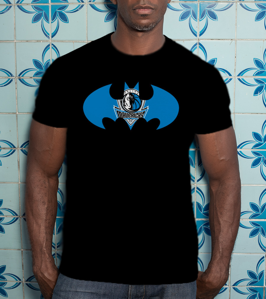 Dallas Mavericks Batman T-Shirt