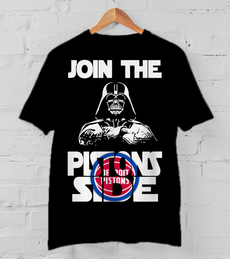 Join The Detroit Pistons Side T-Shirt