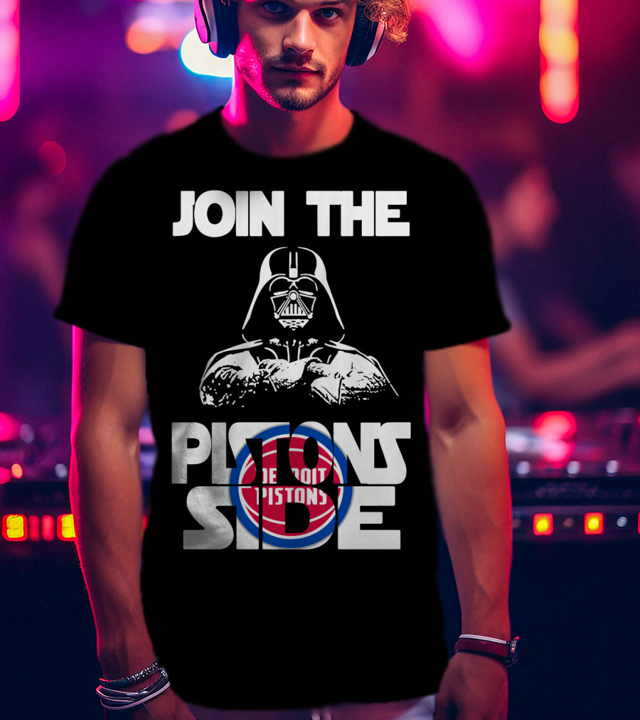 Join The Detroit Pistons Side T-Shirt
