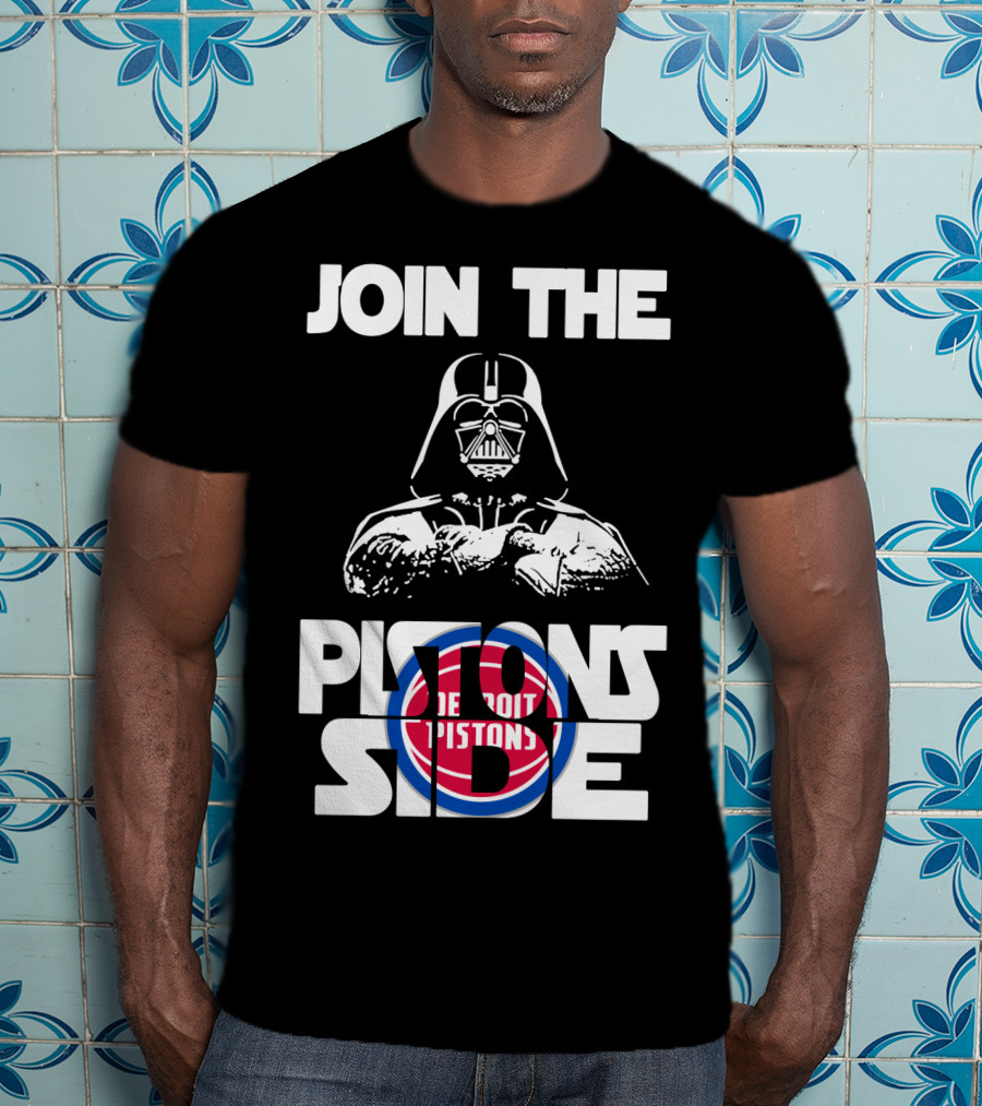 Join The Detroit Pistons Side T-Shirt