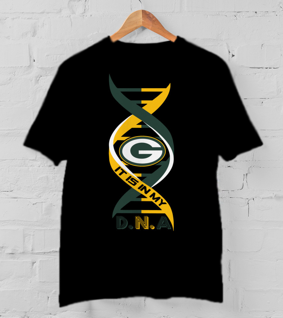 Green Bay Packers G It Is In My DNA. T-Shirt