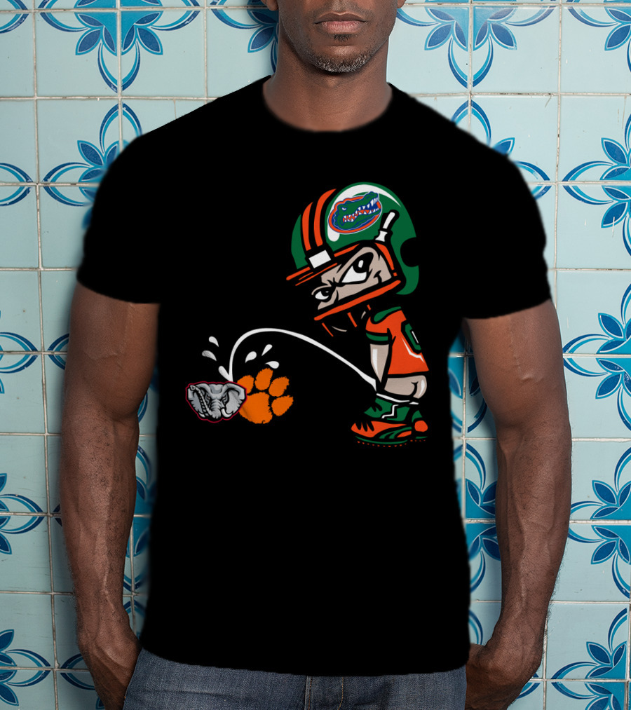 Florida Gators Rivalry Football Logo And Mascot Dispute T-Shirt