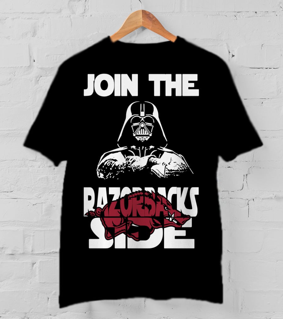 Join The Razorbacks Side T-Shirt