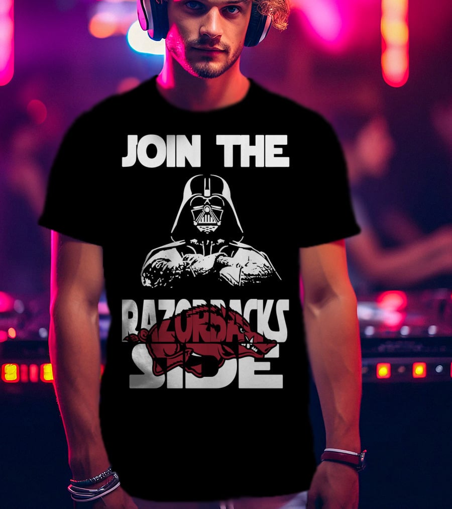 Join The Razorbacks Side T-Shirt