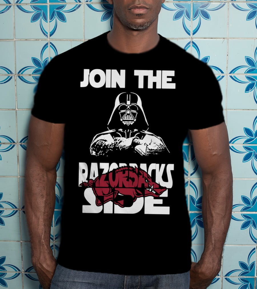Join The Razorbacks Side T-Shirt
