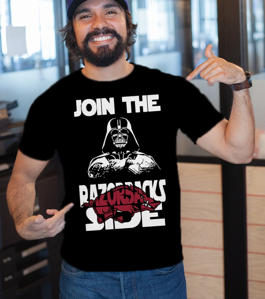 Join The Razorbacks Side T-Shirt