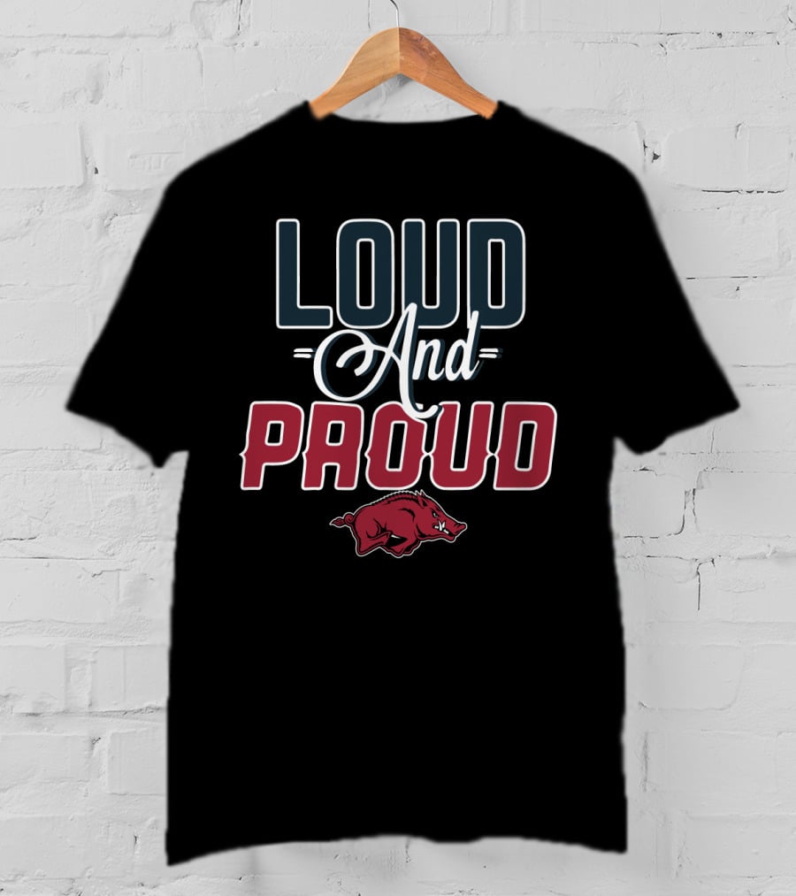 Arkansas Razorbacks Loud And Proud T-Shirt