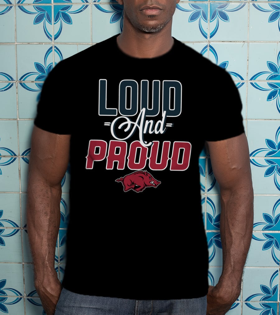 Arkansas Razorbacks Loud And Proud T-Shirt
