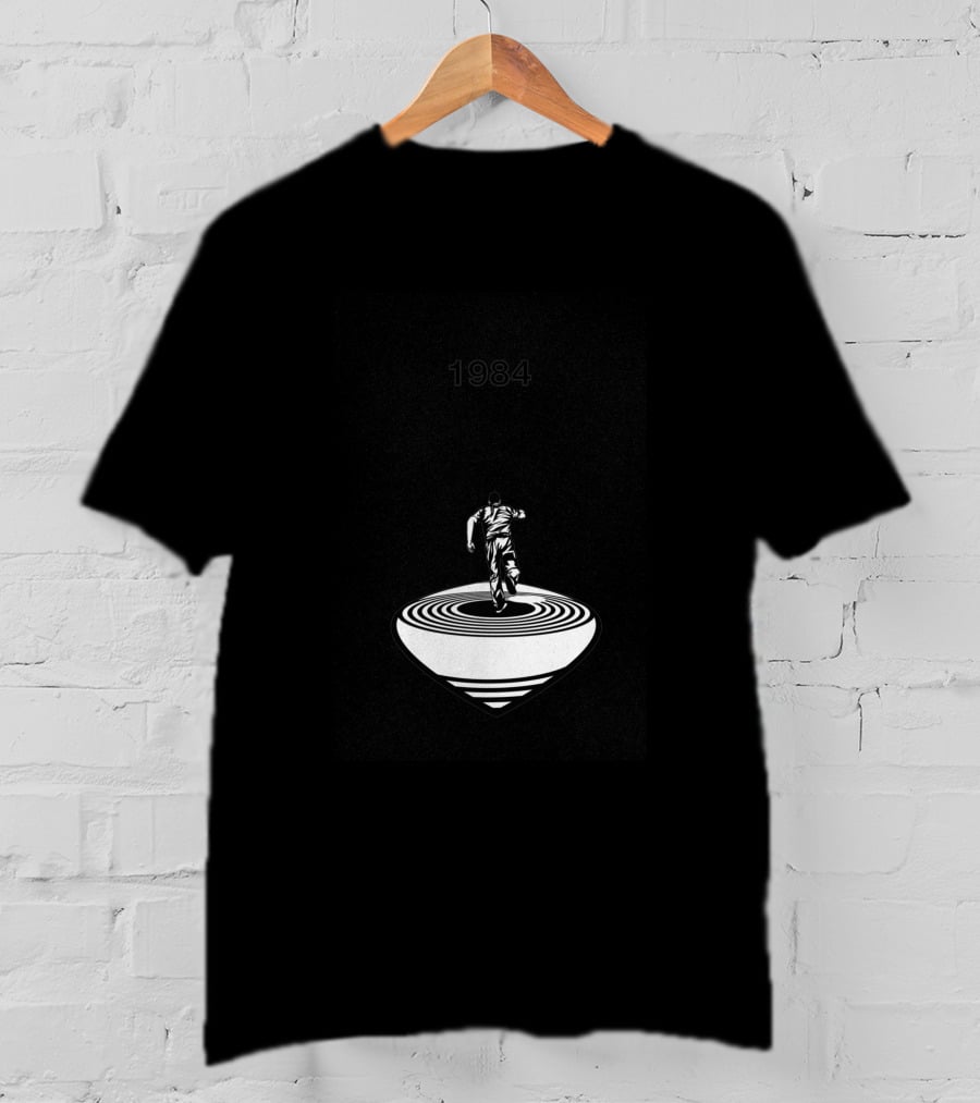 1984 Man Running On Hypnotic T-Shirt