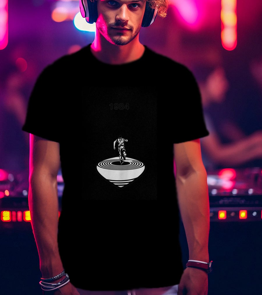 1984 Man Running On Hypnotic T-Shirt
