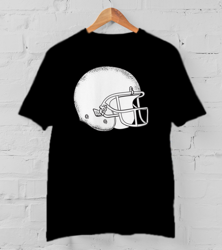 American Football Helmet T-Shirt
