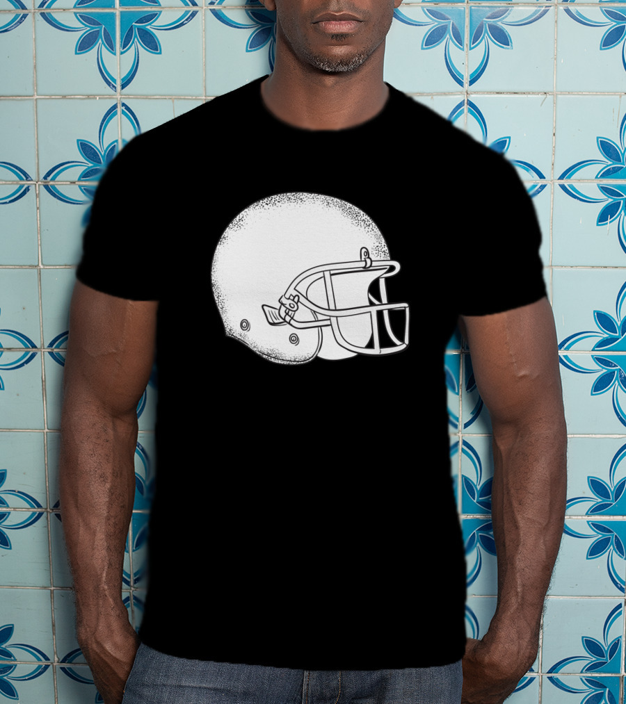 American Football Helmet T-Shirt