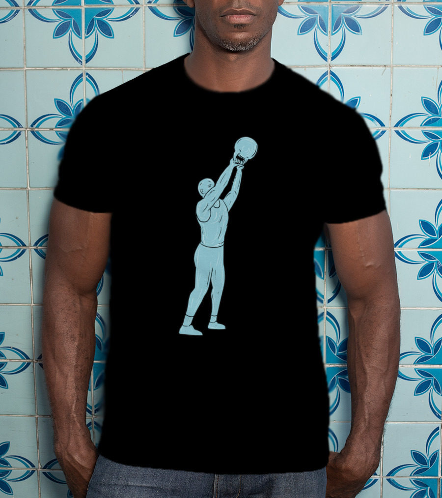 Kettlebell Swing Athlete Fitness Workout T-Shirt