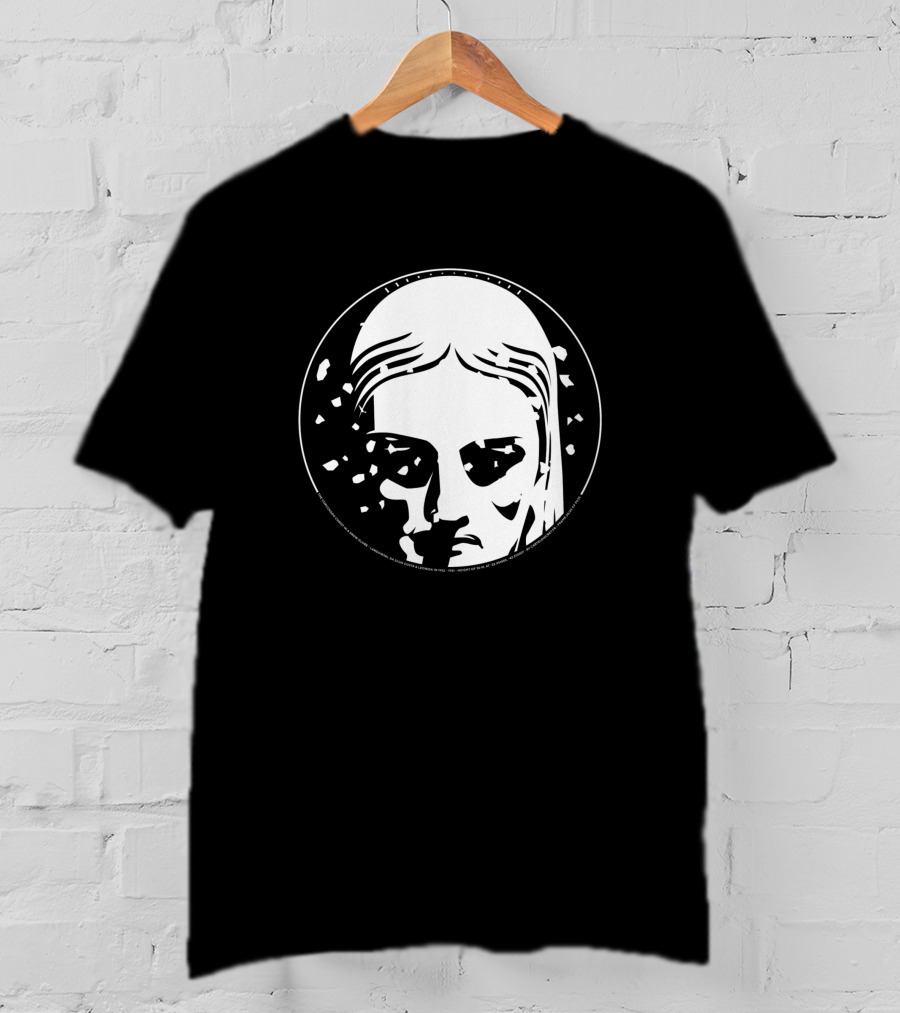 24 Corcovado Christ Face In A Snow Globe T-Shirt
