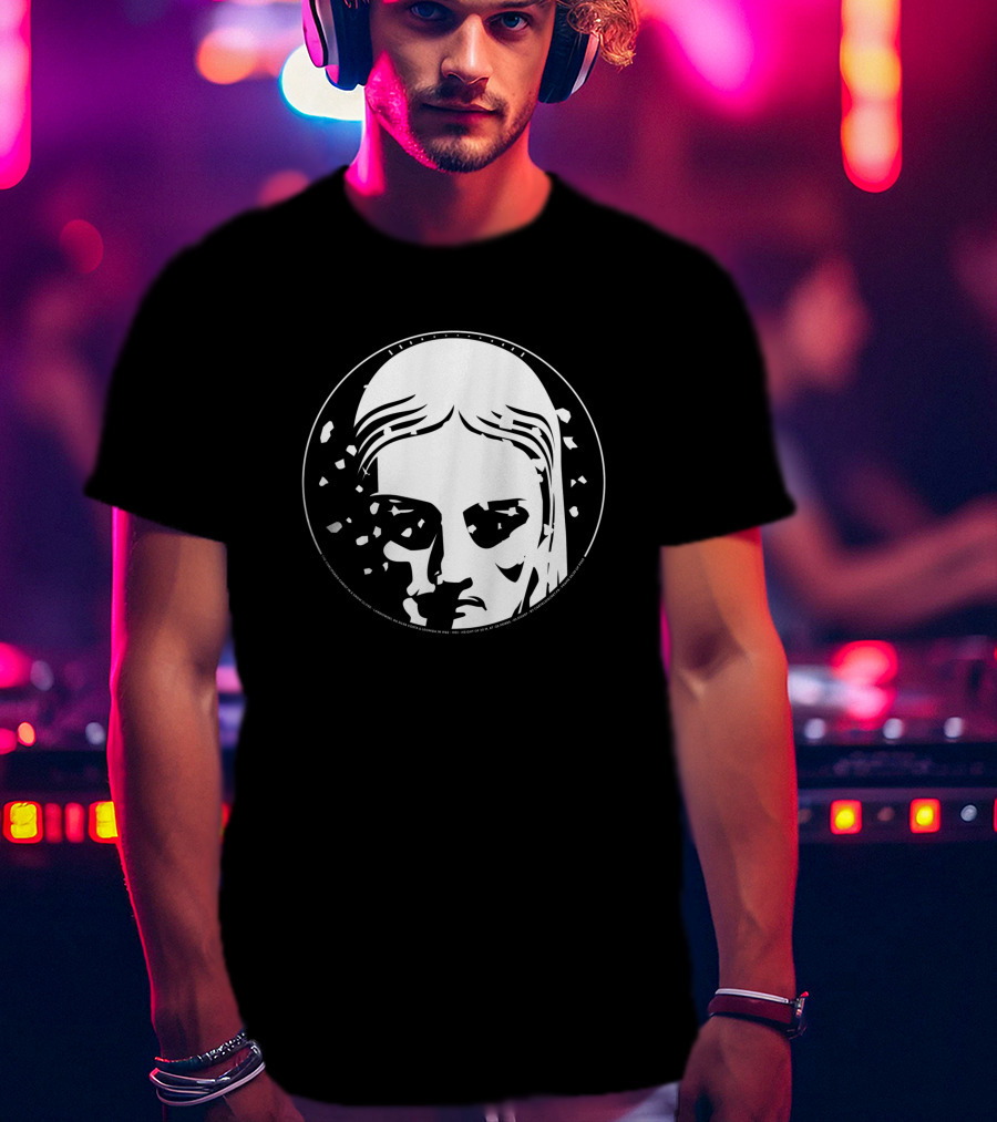 24 Corcovado Christ Face In A Snow Globe T-Shirt