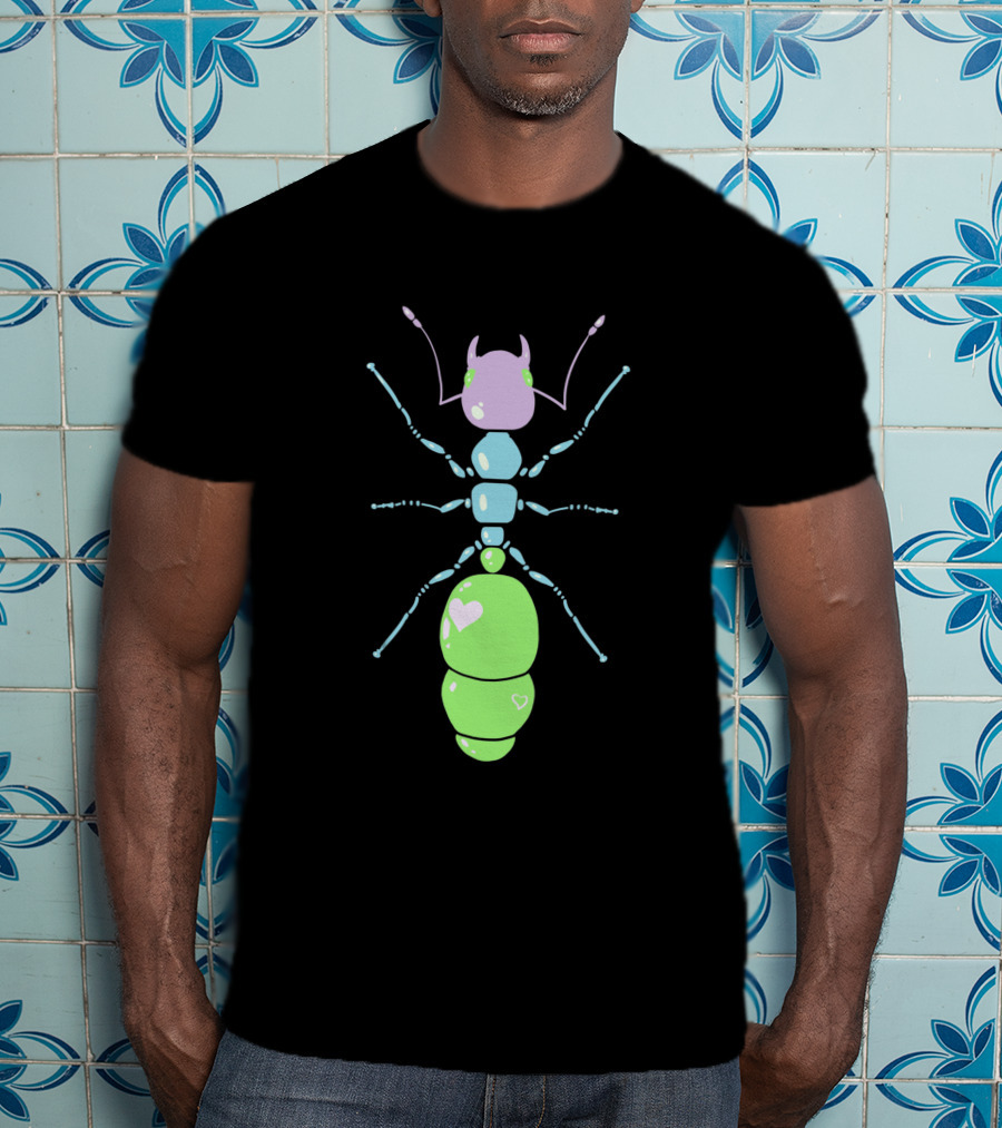 Ants 293453 Pastel Heart Accents T-Shirt