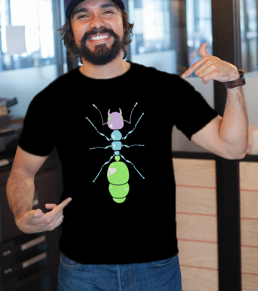 Ants 293453 Pastel Heart Accents T-Shirt