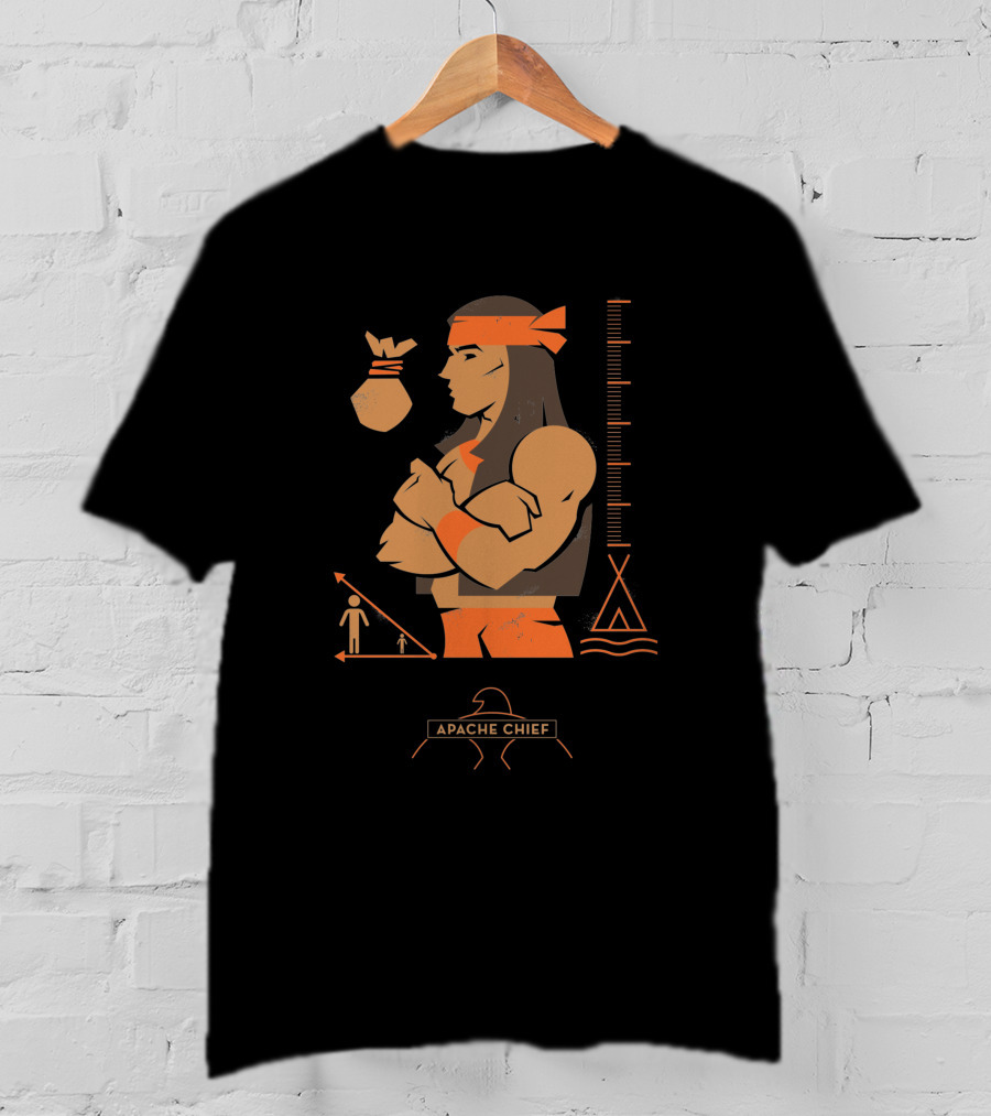 Apache Chief DC Superhero Profiles Character Illustration 1404047 T-Shirt