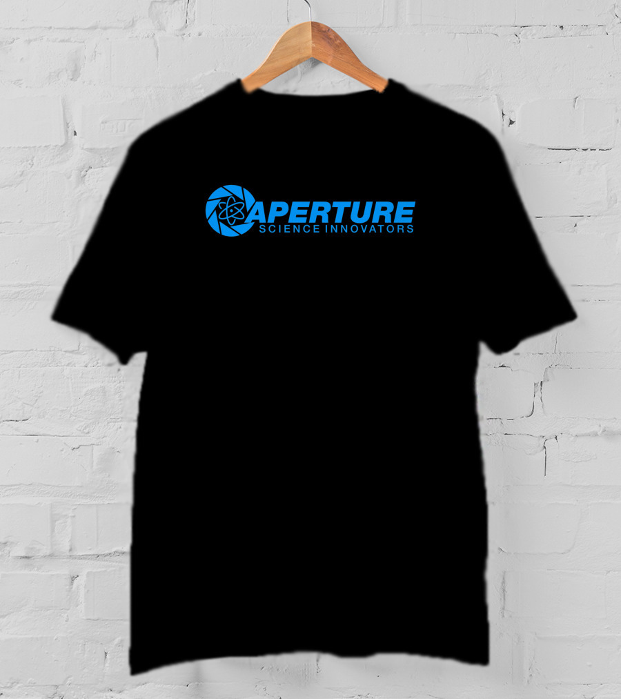 Aperture Science Innovators Portal Logo Design 1557064 T-Shirt