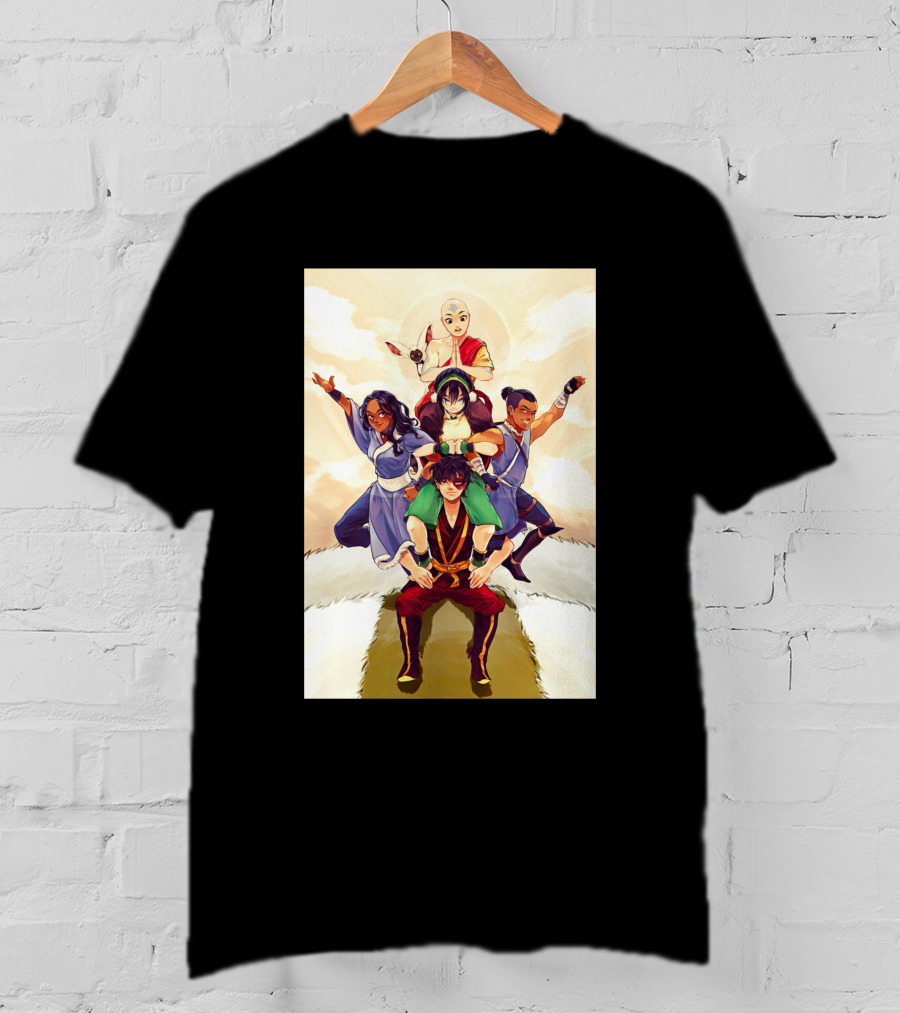 Avatar The Last Airbender Team Pyramid Clouds Sun 1367133 T-Shirt