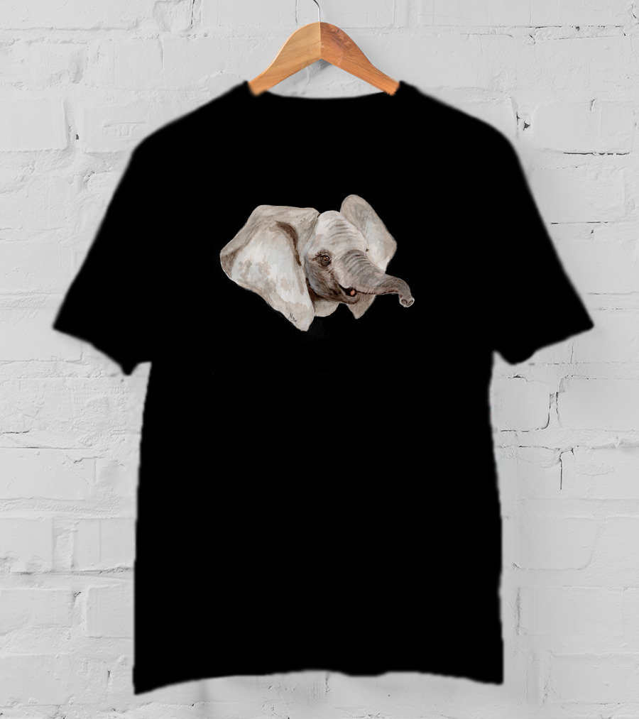 Baby Elephant Face 442253 T-Shirt