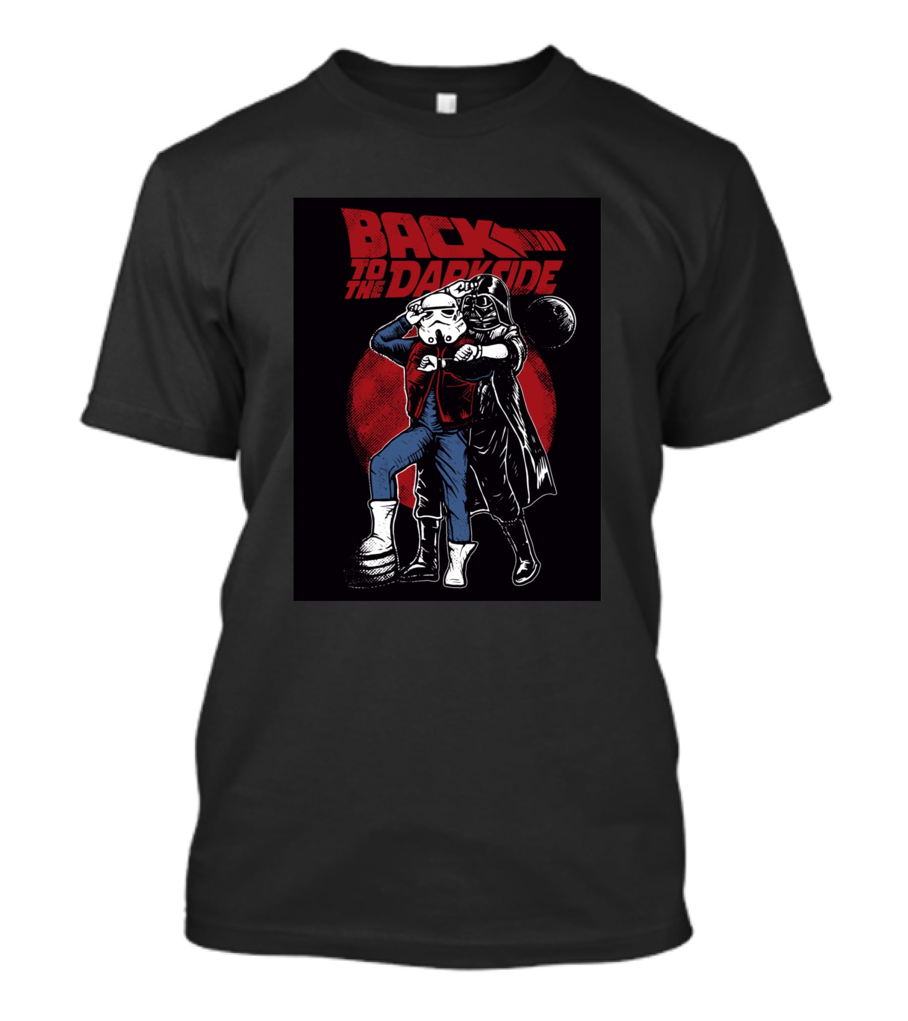 Back To The Darkside 431098 Star Wars Darth Vader Stormtrooper Crossover T-Shirt