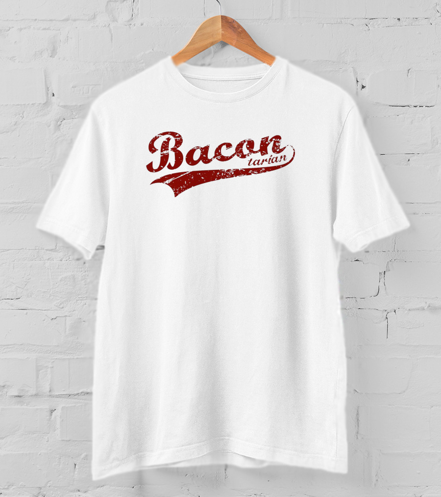 Bacon Love Bacontarian Vintage Style 1251713 T-Shirt
